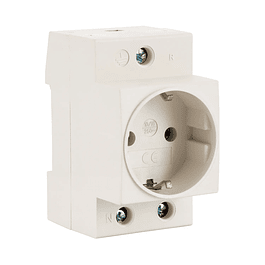 Soflight - SL-CP13016 - Schuko 16A Modular Socket for DIN Rail