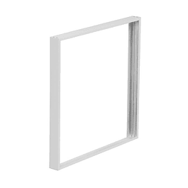 Cadre/Boîte de Surface en Aluminium pour Panneau LED MAXLED 600X600mm (60x60cm) Blanc