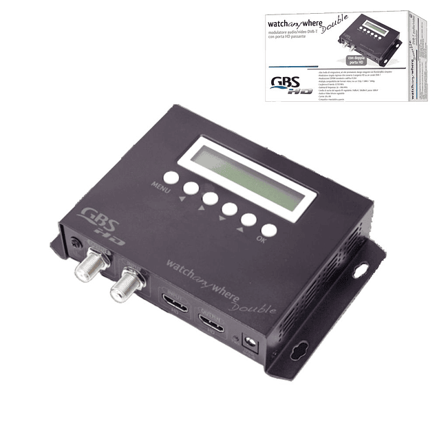 Modulateur HD numérique AV DVB-T avec HDMI GBS