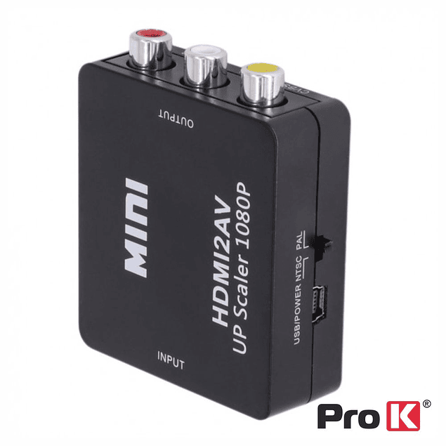 HDMI Converter > Composite (Video) + Audio PROK