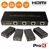 Extensor D Sinal HDMI Via RJ45 Cat5/6 PROK