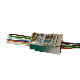 Conector Passante RJ45 Cat6 FTP BYD