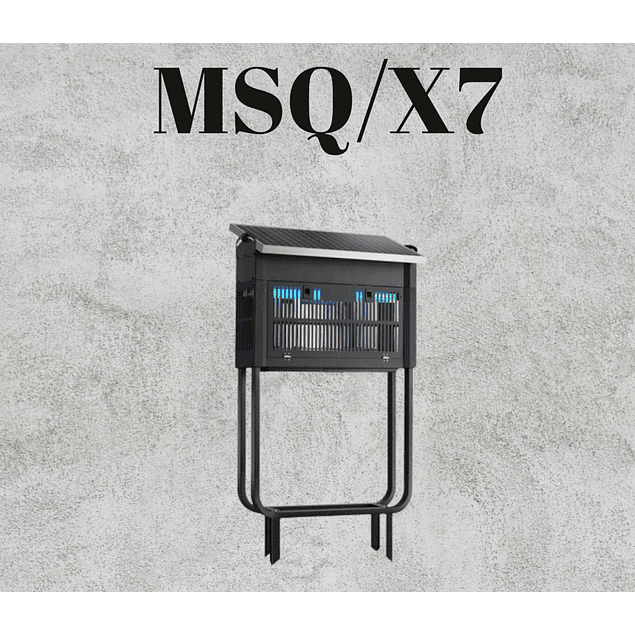 Maquina Solar De Matar Mosquitos - MSQ/X7