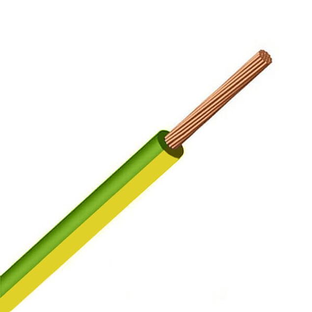 Fio Flexível 1.5 - 2.5 mm LEO - 100 Metros -  Azul/Castanho/Preto/Cinza/Verde-Amarelo