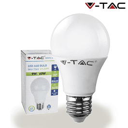 LÁMPARA LED E27 9W »60W LUZ CALIENTE 806Lm A60 ALLROUND