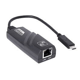 Cable Adaptador USB-C 3.1/RJ45 1Gbps PROK