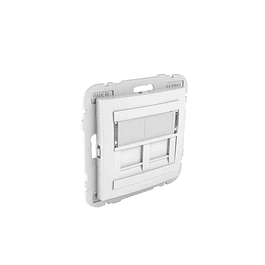 Anneau avec double module pour connecteurs Logus 90 BR/MF RJ45