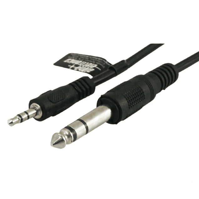 Cable Jack 3.5MM Male ST / Jack 6.35MM Male ST 1.5M ALPHA