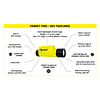 Kit completo de câmara (boroscópio) multifuncional 720p + vara extensível + Pulseira c/ suporte - KIT FERRET PRO
