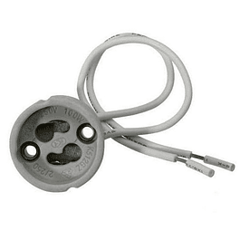 CASQUILHO GU10 FIO 15CM PL