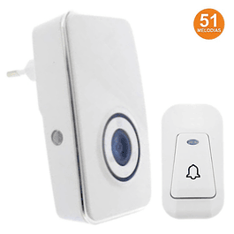 Wireless Doorbell with Command 51 Tons Well 230V
