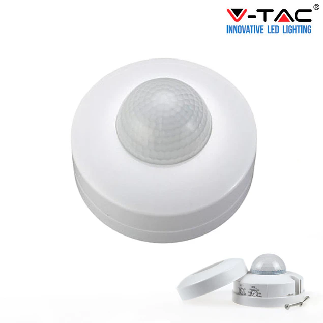 SENSOR DE MOVIMENTO INFRAVERMELHO TECTO IP20 360º