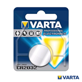 Pilha Lítio Botão CR2025 3V Blister Varta