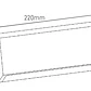 Aplique LED de Parede Aron Aster IP65 4W CCT (3000K/4000K/6500K) Cinzento/Branco - vignette 4