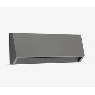 Aplique LED de Parede Aron Aster IP65 4W CCT (3000K/4000K/6500K) Cinzento/Branco