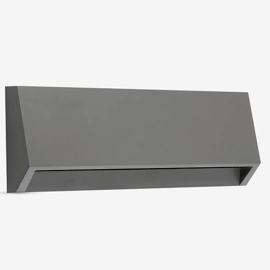 Aplique LED de Parede Aron Aster IP65 4W CCT (3000K/4000K/6500K) Cinzento/Branco 2