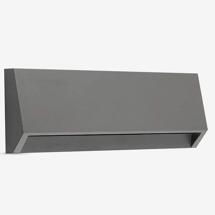 Aplique LED de Parede Aron Aster IP65 4W CCT (3000K/4000K/6500K) Cinzento/Branco 2