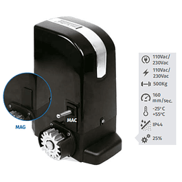 Motorline BRAVO500-50 500kg - Automatismo Para Portões De Correr