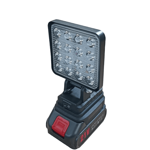 Lanterna LED De Trabalho C/Bateria Amovível 6500K 27W - Económico