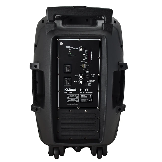 COLUNA TRANSMISSORA PORTÁTIL WIRELESS 15