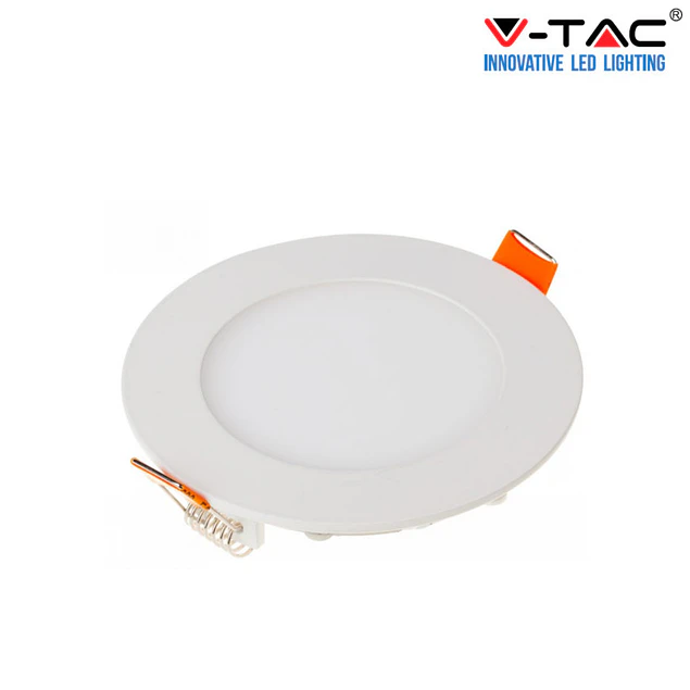 PAINEL LED SLIM 6W 420Lm REDONDO V-TAC