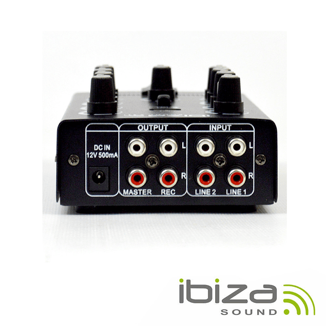 Mixing Console 2 Channels USB/REC/Bluetooh Ibiza