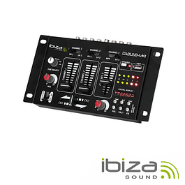 MESA DE MISTURA 4 CANAIS 7 ENTRADAS / USB - IBIZA