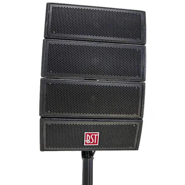 Sistema Line-Array Ativo 8 Colunas 2x4 E SUB 18 1400W BST