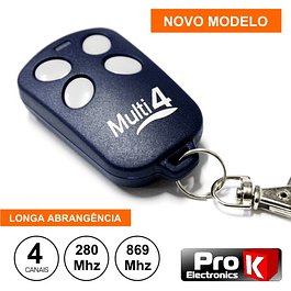 COMANDO UNIVERSAL DE GARAJE 4 CANALES PROK