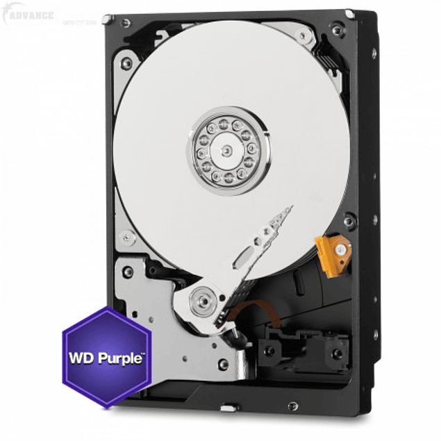 Disco Rígido Western Digital Purple 2TB 3.5´ 64MB Cache (WD23PURZ)