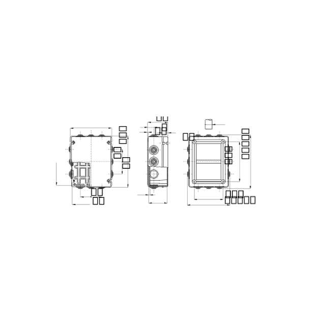 Caixa GEWISS Ip55 240X190X90 Gw44008