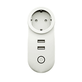 Tomada com USB Wireless ZigBee 3.0 com Leitor de Consumo de Energia Moes Tuya ZigBee