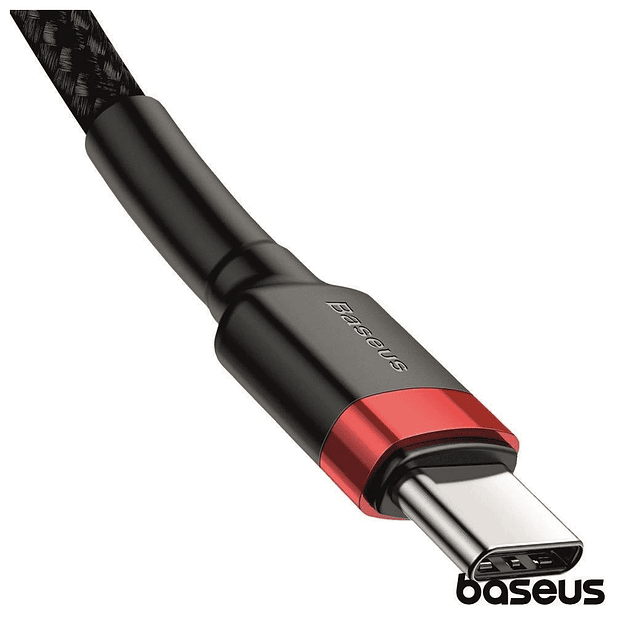 Cabo USB-C Macho P/ USB-C Macho 1m Cafule BASEUS