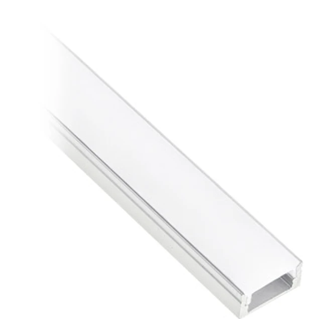 PROFILE LED 2M IN ALUMINUM 8MM OPTICAL DIFFUSER