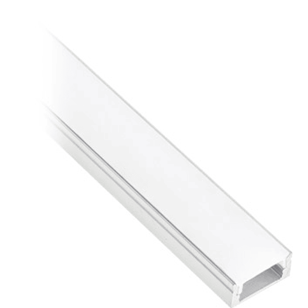 Profile/Gutter Without Flaps 2M For Aluminum LED 8MM Opal Diffuser (57/SW1506/2M-F)