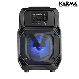 ALTAVOZ PORTÁTIL 6.5 ″ 200 W PMPO USB / BT / BAT + 1 MICRÓFONO