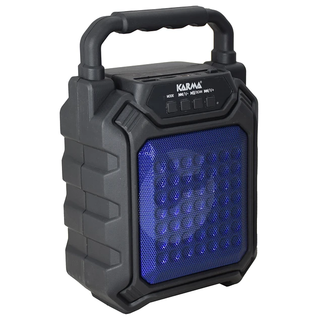 PORTABLE SPEAKER 4 ″ 25W MAX USB / MP3 / BT / FM / BAT