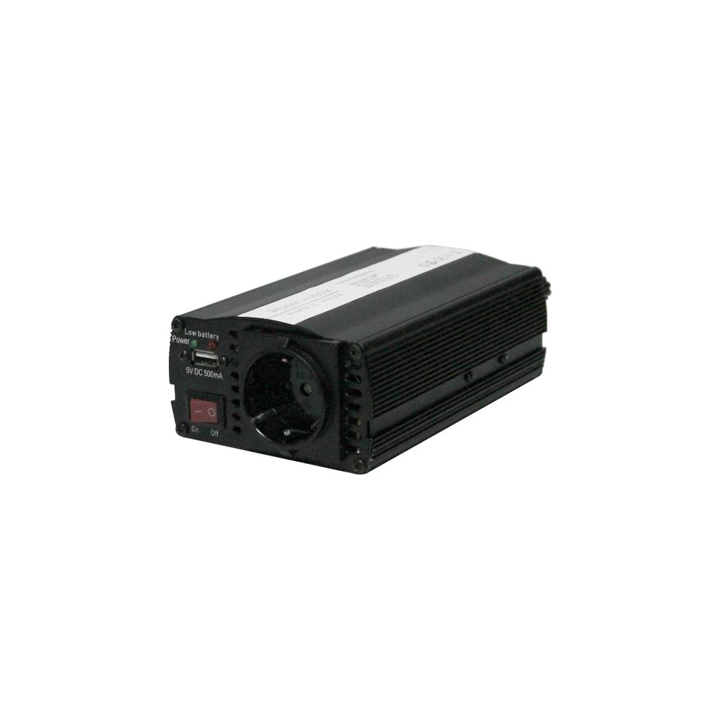 Convertisseur 12V à 220V 300W ABSINA - Onde Sinusoïdale Modifiée, Prises Allume-cigare Et USB - Pour Voiture, Camping