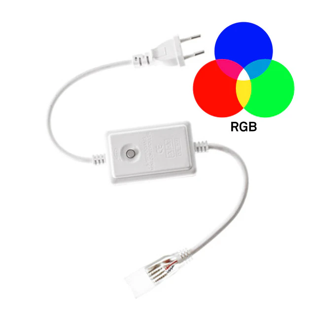 CONTROLADOR PARA FITA RGB 220V 5050 