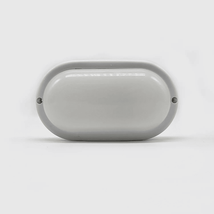 Aplique LED Exterior Plafon Oval Branco 8W 720Lm IP65 Maxled 3