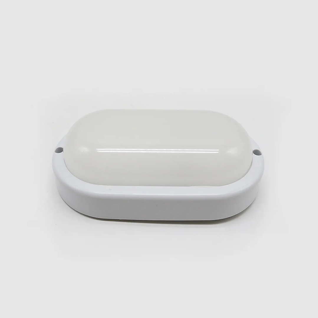 Aplique LED Exterior Plafon Oval Branco 8W 720Lm IP65 Maxled 1