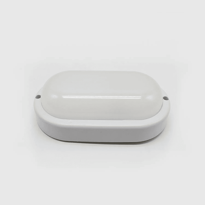 Aplique LED Exterior Plafon Oval Branco 8W 720Lm IP65 Maxled 1