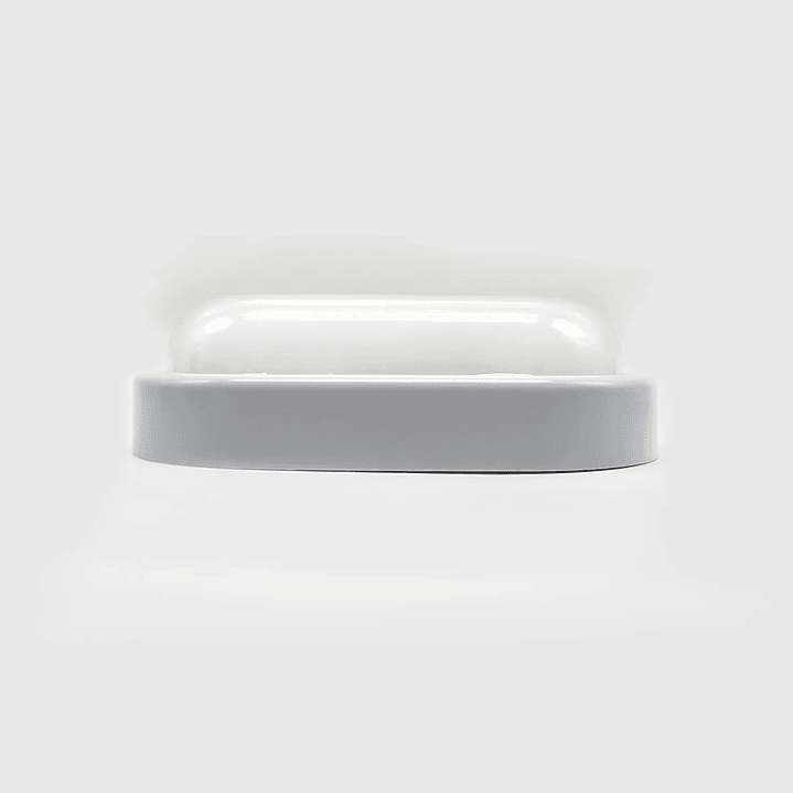 Aplique LED Exterior Plafon Oval Branco 8W 720Lm IP65 Maxled 4