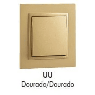 Espelho Simples Logus 90 Animato Dourado 90910TUU