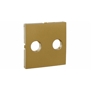 Centro P/Tomada R-TV Logus 90 Animato Dourado 90776TDU