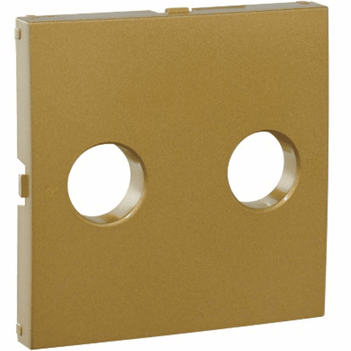 Centro P/Tomada R-TV Logus 90 Animato Dourado 90776TDU 1