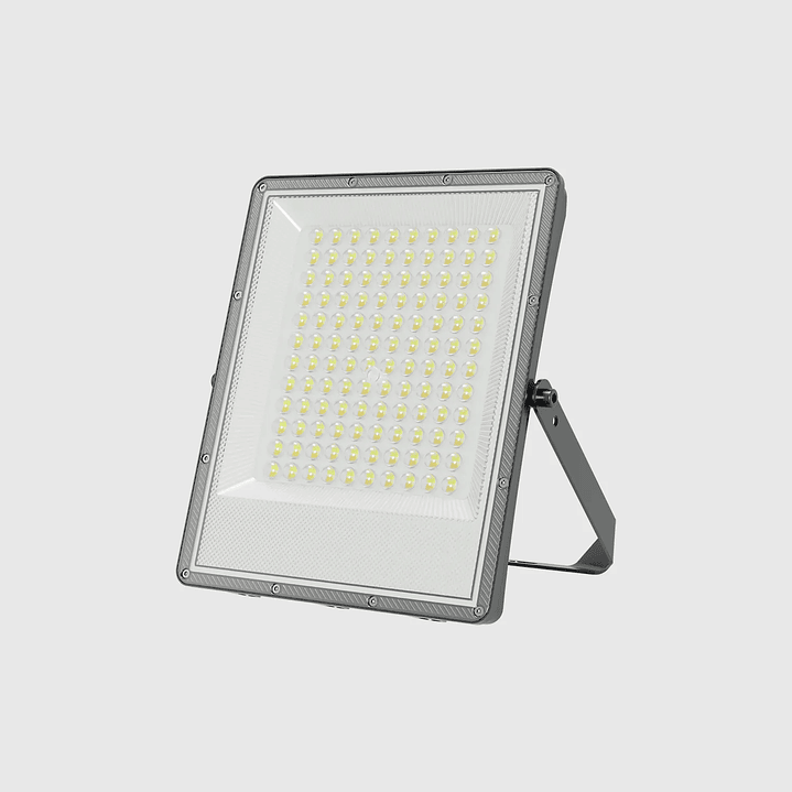 Projetor LED Slim Cinza IP65 3CCT 10000Lm 100W 90º Maxled 1