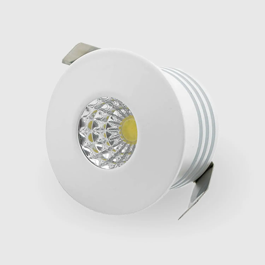 SPOT Led Fixo Redondo Branco 3W 210Lm 60° Maxled 7