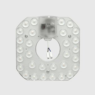 Módulo LED Magnético CCT3 20W 2400Lm 133x133mm Maxled