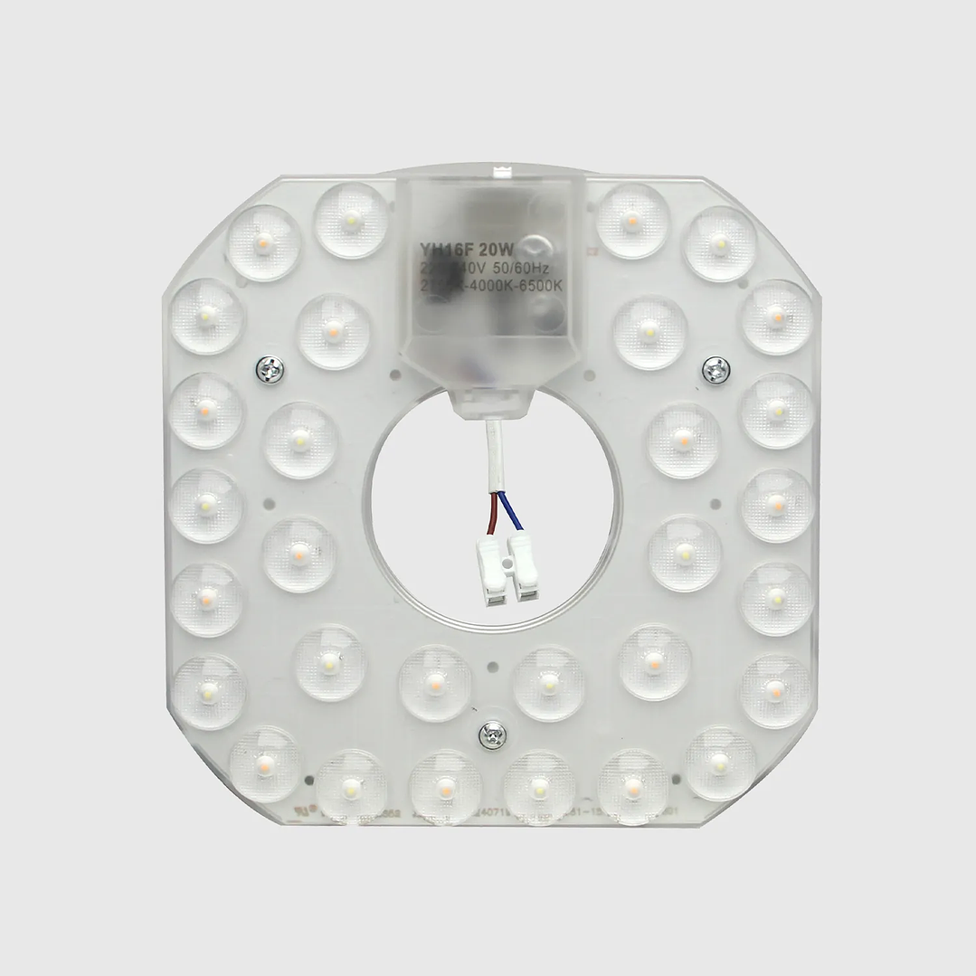 Módulo LED Magnético CCT3 20W 2400Lm 133x133mm Maxled 2